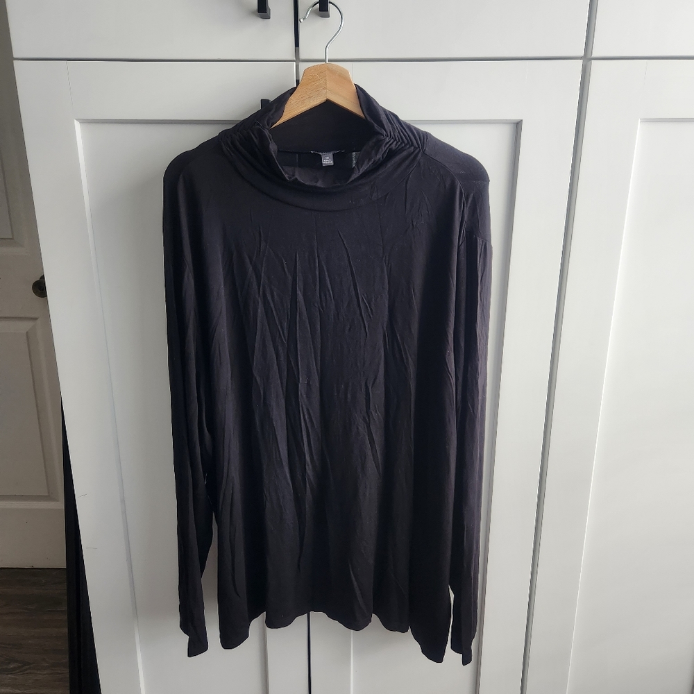 The Limited Black Layering Essentials Long Sleeve Top 3X